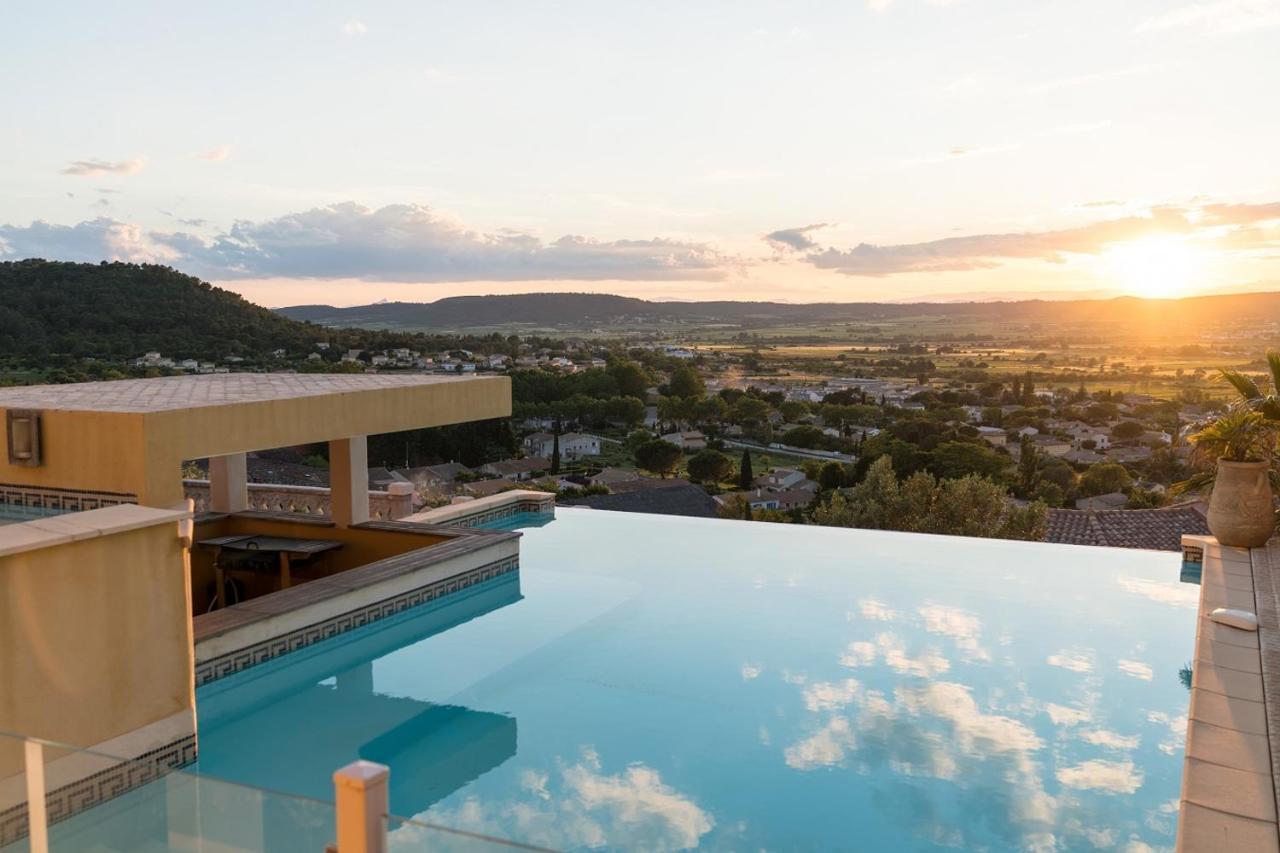 Appartements Vue Panoramique Avec Piscine Et Jacuzzi Langlade Exteriör bild